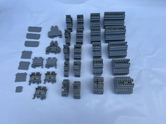 Phoenix Contact Typ UKK 5/ and UK 10- Terminal Blocks Clamp, Grey (Lot of 114)