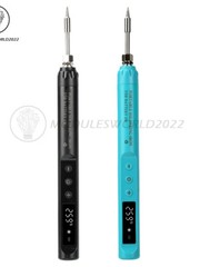 Digital USB Smart Temperature Adjustable Soldering Iron 800mAh battery Portable