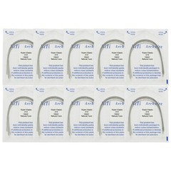 US Dental Orthodontic Super Elastic Natural Form Niti Round Arch Wires 10Packs