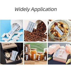 5g 60Pcs Silica Gel Packets, Tyvek Food Grade Dessicant Packs