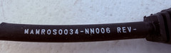 Harris Macom MAMR0S0034-NN006 Radio Speaker Adapter Cable 2 Pin ~ New in Package