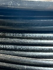 Perfect Vision Dual Coaxial Cable Black Solid Copper CB2B06DSCR0-05 700FT 18AWG