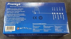 Aurelia Protege Textured Nitrile Powder Latex Free Exam Gloves Blue 100 XS 93995