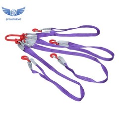 5ft 6610lbs Chain Sling for Lifting with G80 Alloy Steel Four Legs Grab Hook