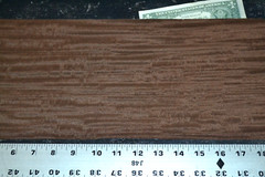 Wenge Raw Wood Veneer Sheet 7 x 31 inches 1/42nd thick 4684-63