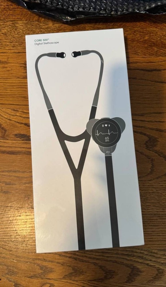 Eko CORE 500 Digital Stethoscope – Matte Black