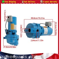 For Utility 1/2 HP 115/230V Self Priming Water Pump 30-50 PSI US
