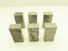 4140/4142 PH Alloy Steel Flat Bar Stock 1-1/4″x 2″x 4-1/4″L Lot of 6
