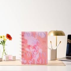 Happy Brands 7″x9.25″ Blurred Fleurs Coral Classic 2026-2027 12 Month