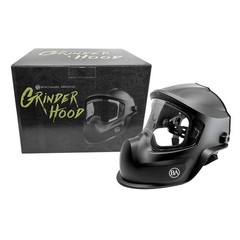 Benchmark Abrasives Professional Grinding Hood Face Shield – ANSI Certified Safe