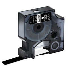 3PK White on Black Compatible 12mm Label Tape For DYMO D1 45021 LM 300 350D 360D