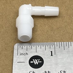 (10-Pack) CPC Colder Products 1/8″ NPT to 1/4″ Barbed Tube Plastic Elbow Fitting