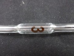 Kimble KIMAX-51 Glass TD 3mL Class A Reusable Volumetric Bulb Pipette Pipet