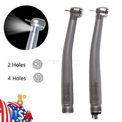 Pieza de mano LED turbina alta velocidad fibra óptica dental estilo NSK 2/4 Hole