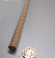 Phenolic Micarta CE Canvas Rods .500 (1/2″) Diameter x 12″ Long