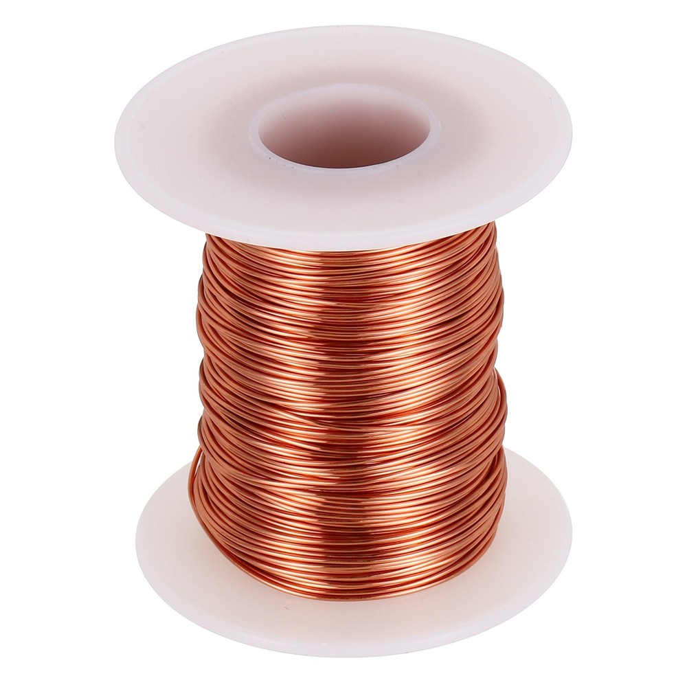 22 AWG Magnet Wire, 6 OZ/169.8g Enameled Copper Wire, 155C(311F)