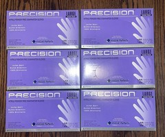 Adenna PRECISION Violet Nitrile Disposable Exam Medical Gloves 4 Mil 600 CT