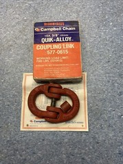 Campbell Chain & Fittings VTG 5770615 3/8″ Quik-Alloy® Coupling Link, 7300 Lbs