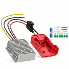 DC 18V to 12V 20A 240W Step Down Converter Compatible with Milwaukee 18V Battery