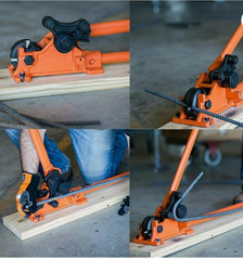 BN Products 5/8″ Capacity Manual Rebar Bender and Cutter MBC-16B1