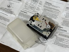 (ONE) 1- Honeywell TP970A 2004 4 Pneumatic Thermostat Direct Acting Analog – NEW