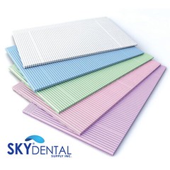1000 Disposable (2+1)Ply Patient Bibs Towels 18×13 TATTOO DENTAL MEDICAL