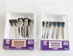 Dental Proximal Strip Anterior Matrix Matrices TOR VM 1.387 1.388 Blue Strips