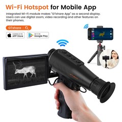 Thermal Monocular AI 384×288 12um 60Hz 5 Display Modes Thermal Scope for Hunting