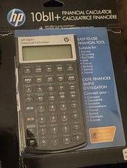 HP 10bll+ Financial Calculator