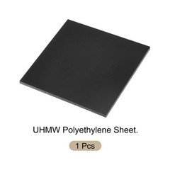 6 x 6 Inch UHMW Polyethylene Sheets, 5/32 Inch Thick Ultra High Molecular Wei…