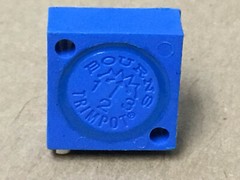 (1 PC) BOURNS RT22C2P501 Resistor, Wirewound 500 Ohm, 5±%, 50ppm