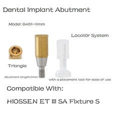 Implant Locat0r System Abutment 1-7.0mm GH For HIOSSEN ET III SA Ø3.7 Standard