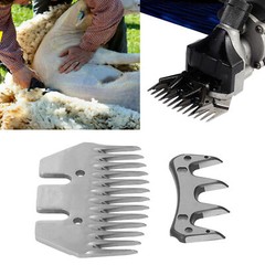 Sheep Shears Blade Straight 13 Tooth Electric Wool Cutter Goat Scissor Replace