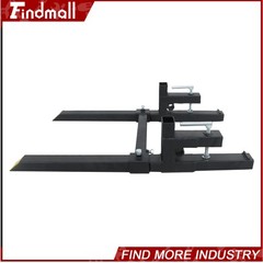 Findmall 43″ Clamp on Pallet Forks 2000lbs Heavy Duty Quick Attach Bucket Fork