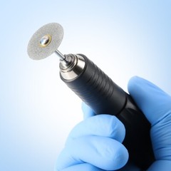 Dental Sintered Diamond Disc Coarse/Medium/Fine HP2.35mm/ 3/32inch For Handpiece