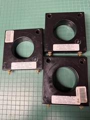 Set Of Current Transformers , Ratio 600: 5A, CAT 7ASHT-601, 50-400Hz Class 10kV