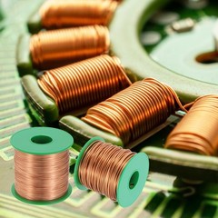 34 AWG Magnet Wire, 34 Gauge 16 oz Enameled Copper Wire, 155C(311F) Copper Color
