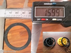3-Pack Wedco Stopper Seal Disc Gaskets for Part #84003 (stopper not included)