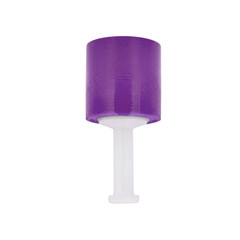 24 Rolls 5″x 1000′ 80 Gauge Cast Narrow Banding Stretch Shrink Flim Wrap Purple