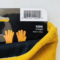 Tillman 1200 Stick Welding Gloves Large Split Cowhide Cotton Lined