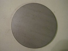 1/2″ Steel Plate, Disc Shaped, 4.50″ Diameter, .500 A36 Steel, Round, Circle