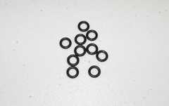 10x #009 Buna-N Nitrile 70 O-Ring O-Rings 7/32″ID X 11/32″OD X 1/16″CS Small FS