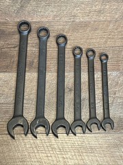 Wright Tools Wright Grip Combination Wrench Set-Black Finish-New Old Stock