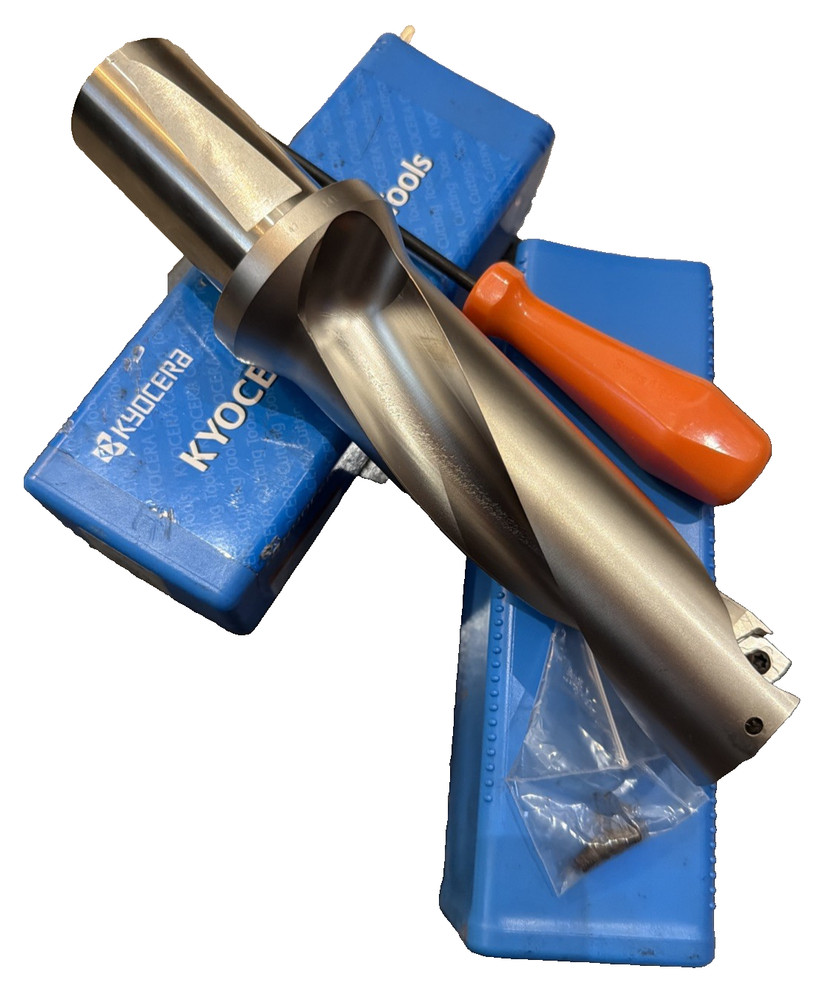 Kyocera 47mm Indexable Magic Drill Bit S40 DRX 470M 3XD 14 (52mm Tap Drill)