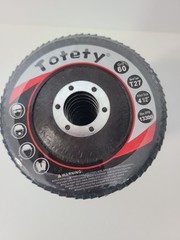 Totety 60 Grit T27 Bevel 4-1/2 Rpm 13300 Grinding Disc (21 Pack)
