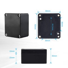 Electrical Junction Box Waterproof Plastic Outdoor Project Enclosure Case IP67