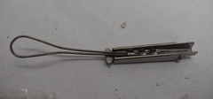 Lot of 6 MSI Drop Wire Hanger Cable Electrical Steel Wedge Clamps