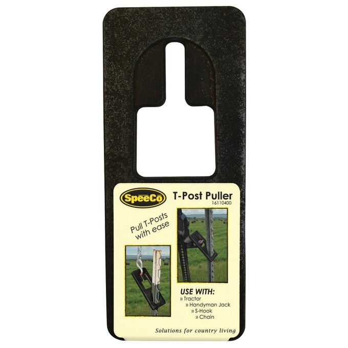 SpeeCo S16110400 T Post Puller Plate, Heavy-Duty Steel – Farm & Garden Equipment