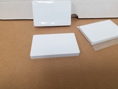 10 Blank White PVC Cards, CR80.30 Mil, High Quality for Color and UV Printing