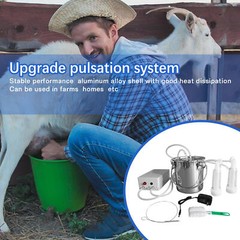 Goat Milking Machine Goat Milker 3 L 304 Stainless Steel Bucket for Cows
